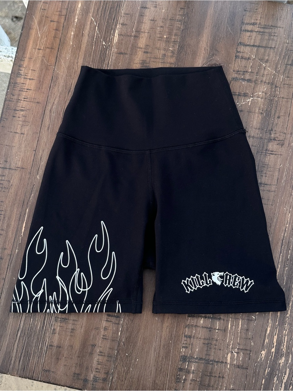 Kill Crew Black High-Waist Shorts